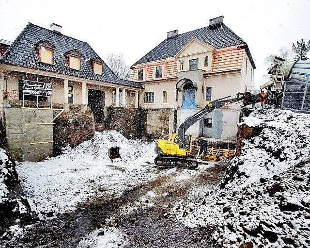 Pågående byggeprosjekt