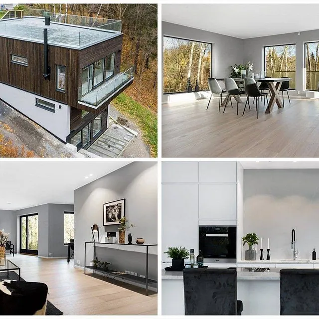 Prosjekt - Jarfossen - Moderne villa